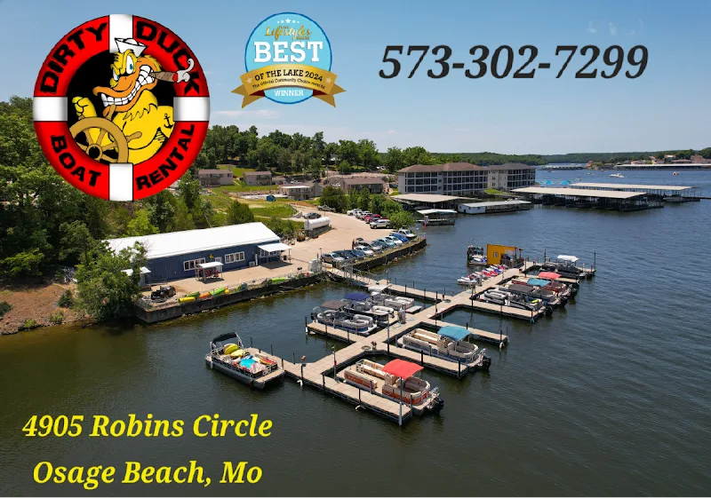 Dirty Duck Boat Rentals/Gas Dock/Marina Osage Beach, Mo